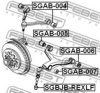 FEBEST SGAB-004 Control Arm-/Trailing Arm Bush